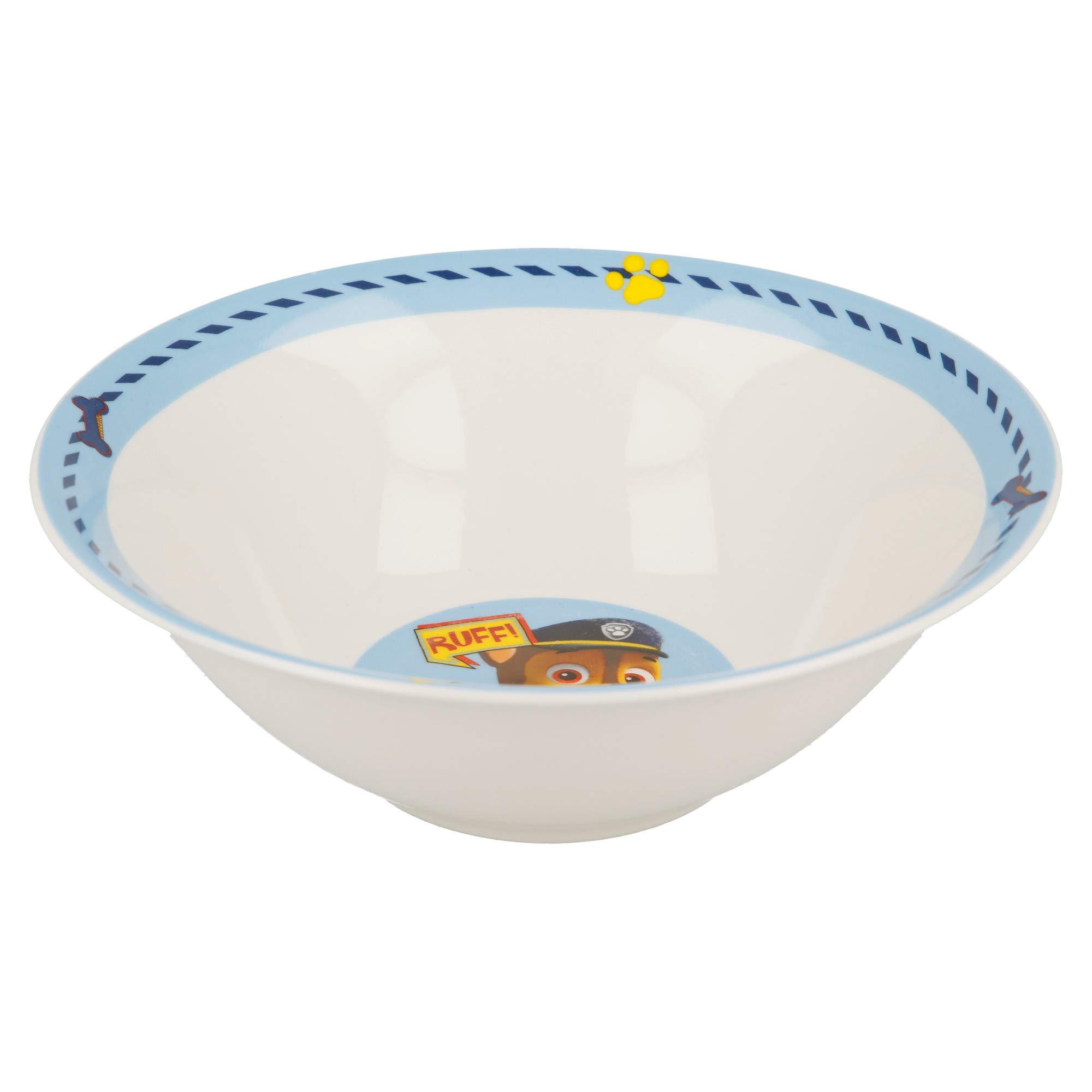 STOR Set Stoviglie Bambini Paw Patrol - Piatto, Ciotola e Tazza in Ceramica - Servizio Completo Confezione Regalo per Bambini