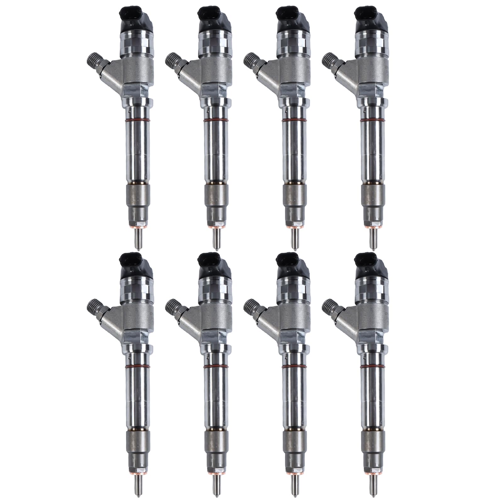 Photo 1 of 0445120082 0986435520 98002368 97780360 LMM Duramax Injector Set for GM Duramax LMM 6.6L Engine, Chevy Silverado Express 2500 3500 4500, GMC Savana Sierra 2500HD 3500HD