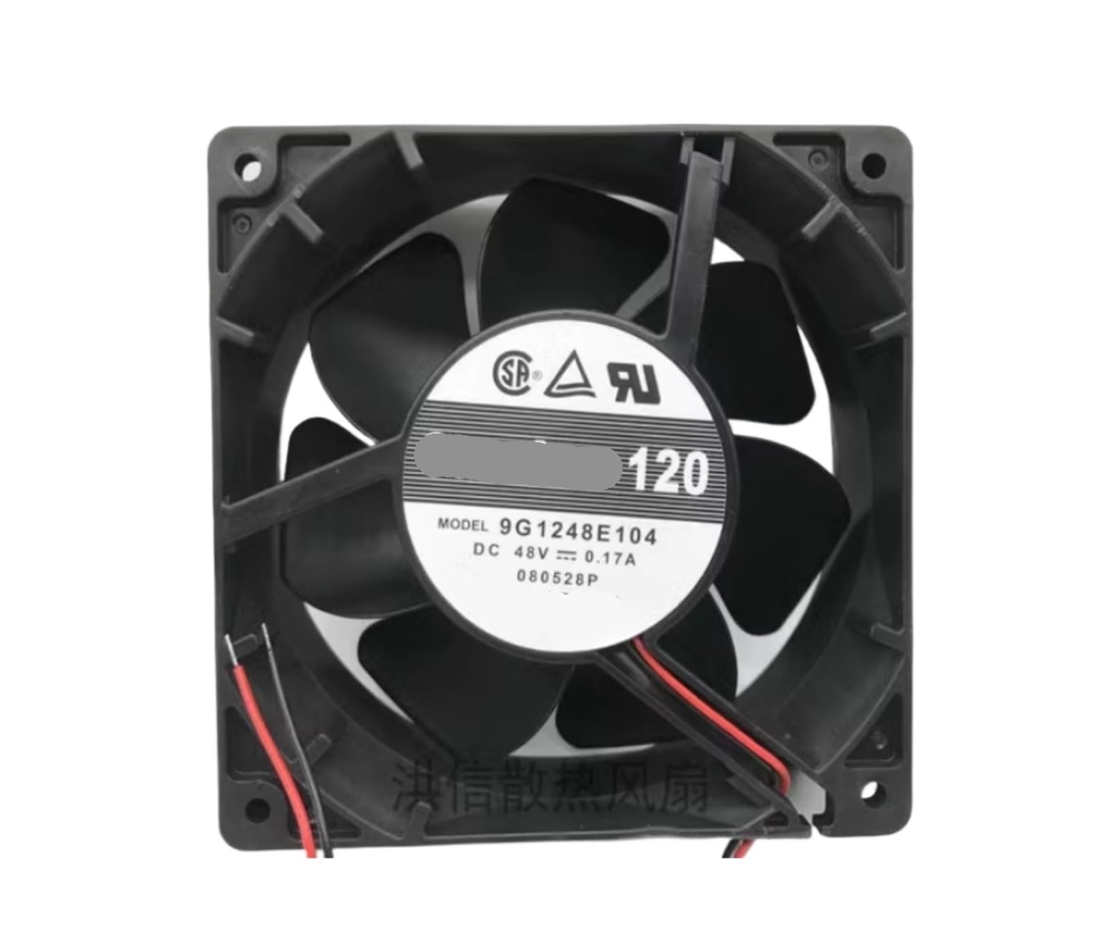 WEUSANXPL 9G1248E104 DC 48V 0.17A 120x120x38mm 2-Wire Server Cooling Fan