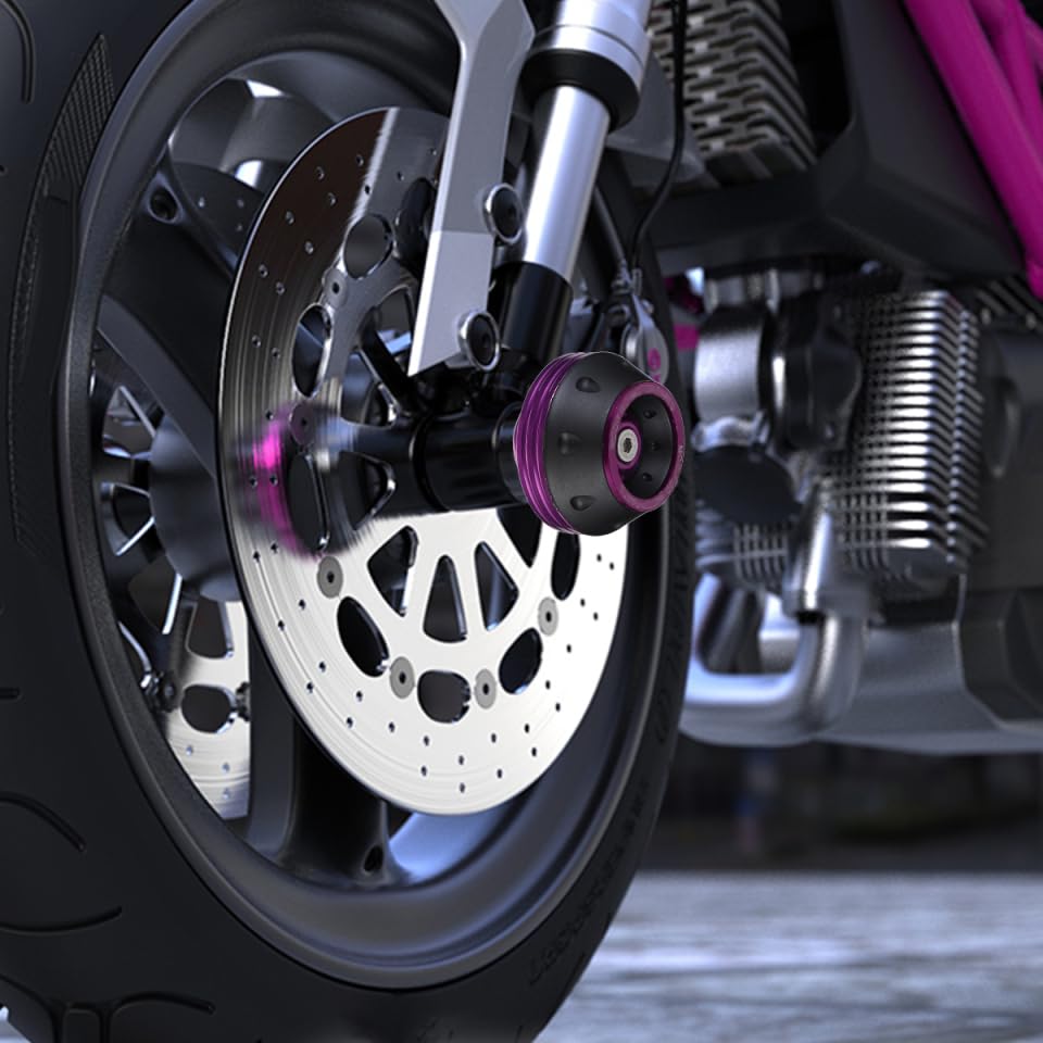 Coupelle anti-collision moto x4 de modification de fourche - 4