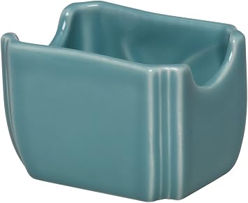 Fiesta 3-1/2-Inch by 2-3/8-Inch Sugar Packet Caddy, Turquoise
