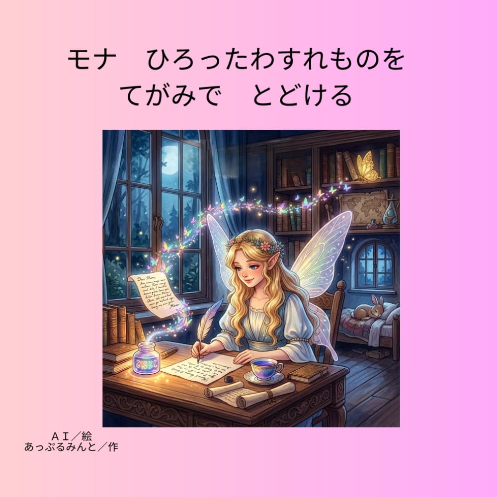 モナひろったわすれものをてがみでとどける
