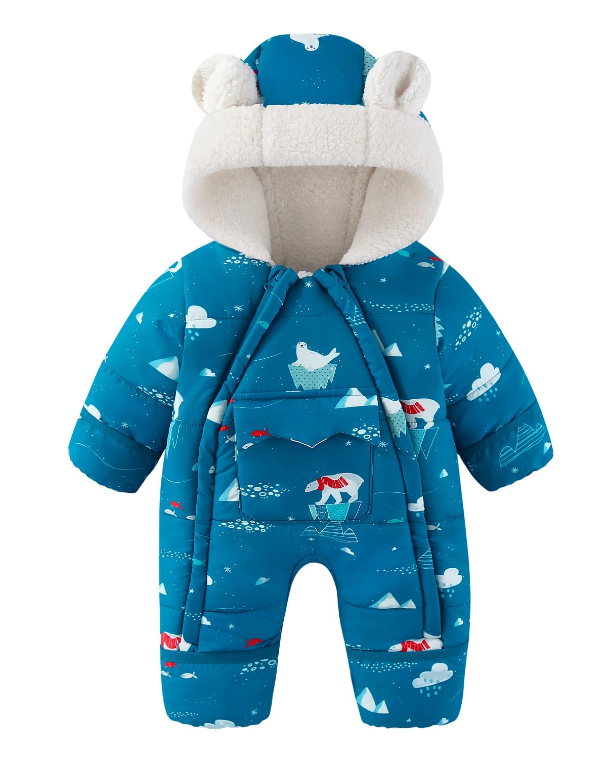 WYTbaby Baby Schneeanzug Wasserabweisender Winter Overall