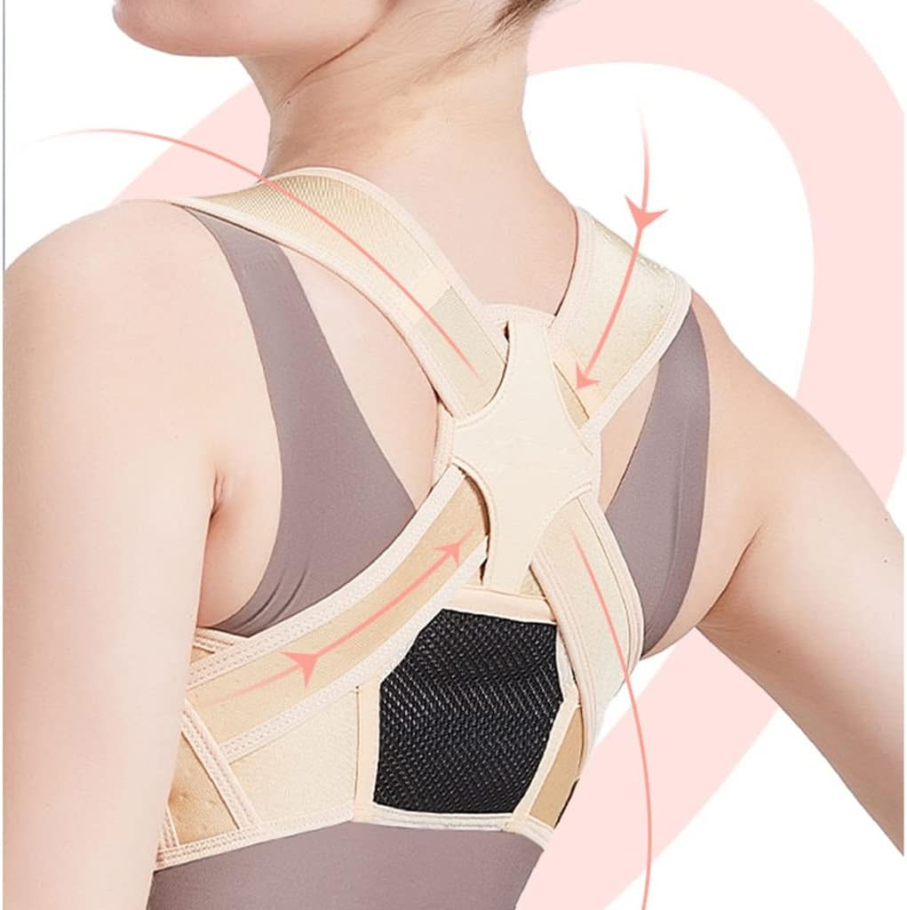 Corrector Adjustable Back Support Belt Spine Back Shoulder Brace Support Belts Adult Invisible Hunchback Belts