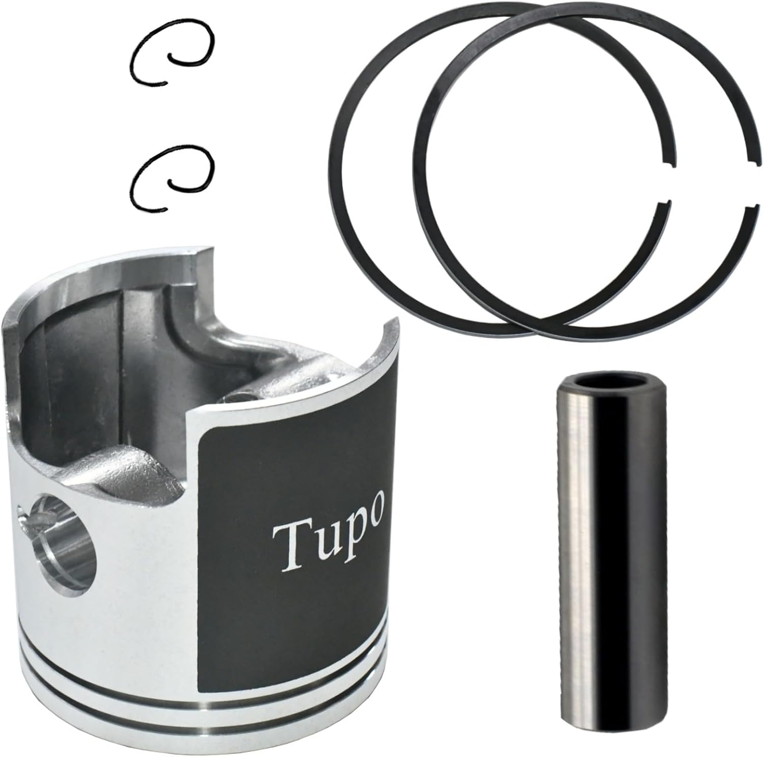 Tupo BJX250-72 Piston Kit | 2-Stroke 72mm Top End Rebuild Kit Compatible with Polaris 250 Trail Boss Blazer Xplorer Xpress Sport Indy RMK 3083942