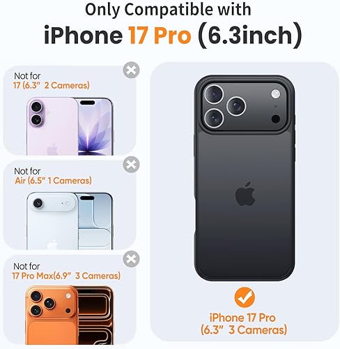 Miniatura 836 de Funda para iPhone 12, a prueba de golpes, para iPhone 12 Pro, protección contra caídas de grado militar, parte trasera dura, delgada, translúcida