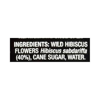 Wild Hibiscus Flowers in Syrup, 2.5 lb Jar | 50 Whole Hibiscus Flowers | Gourmet Cocktail & Champagne Garnish | Premium Hibiscus Syrup for Mocktails, Desserts, Cheese Boards & Foodservice