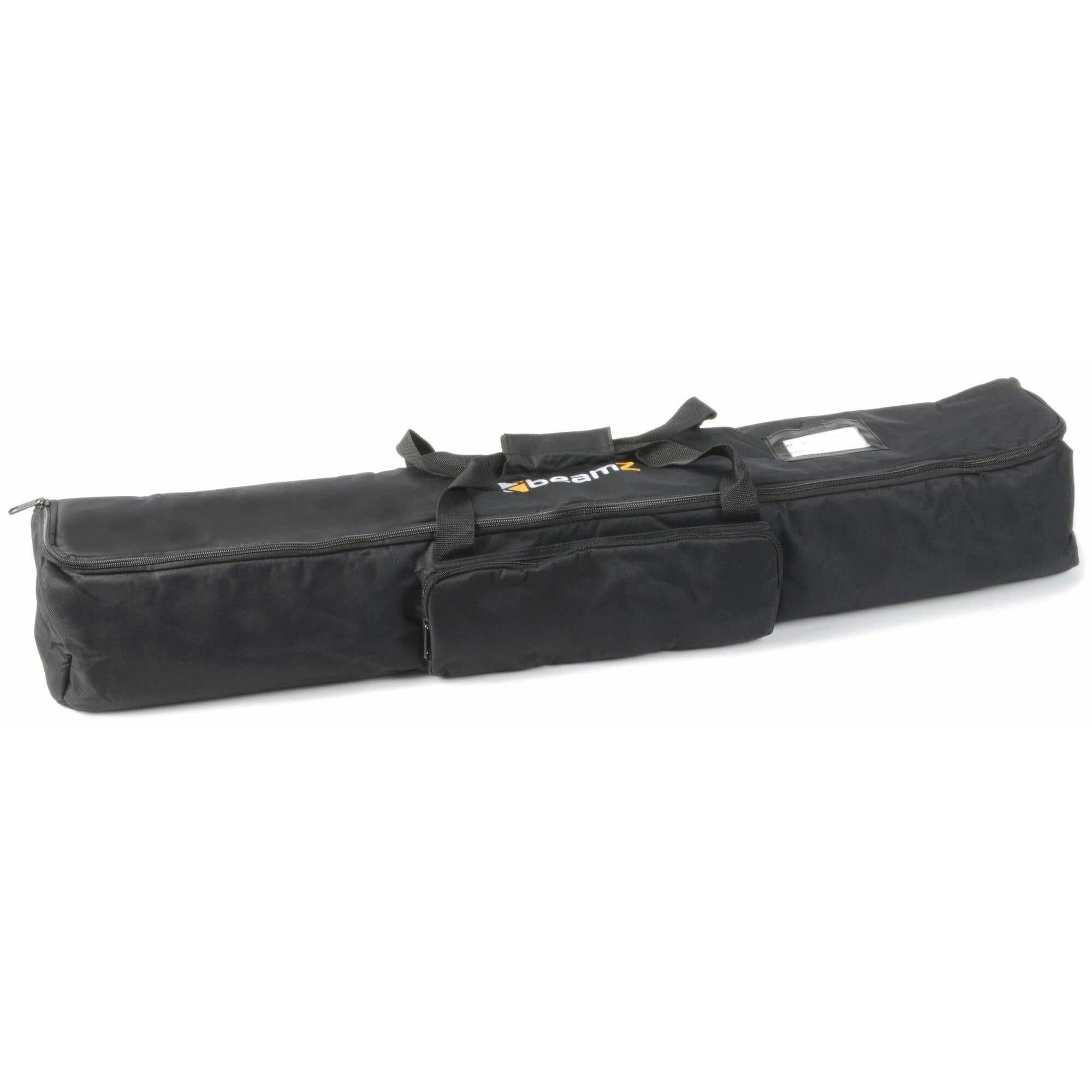 BeamZ AC-425 Maleta Estuche Blando de Transporte apilable (Dimensiones 108 x 15 x 16 cm, para Equipos de Audio o DJ, Cremallera) - Negro