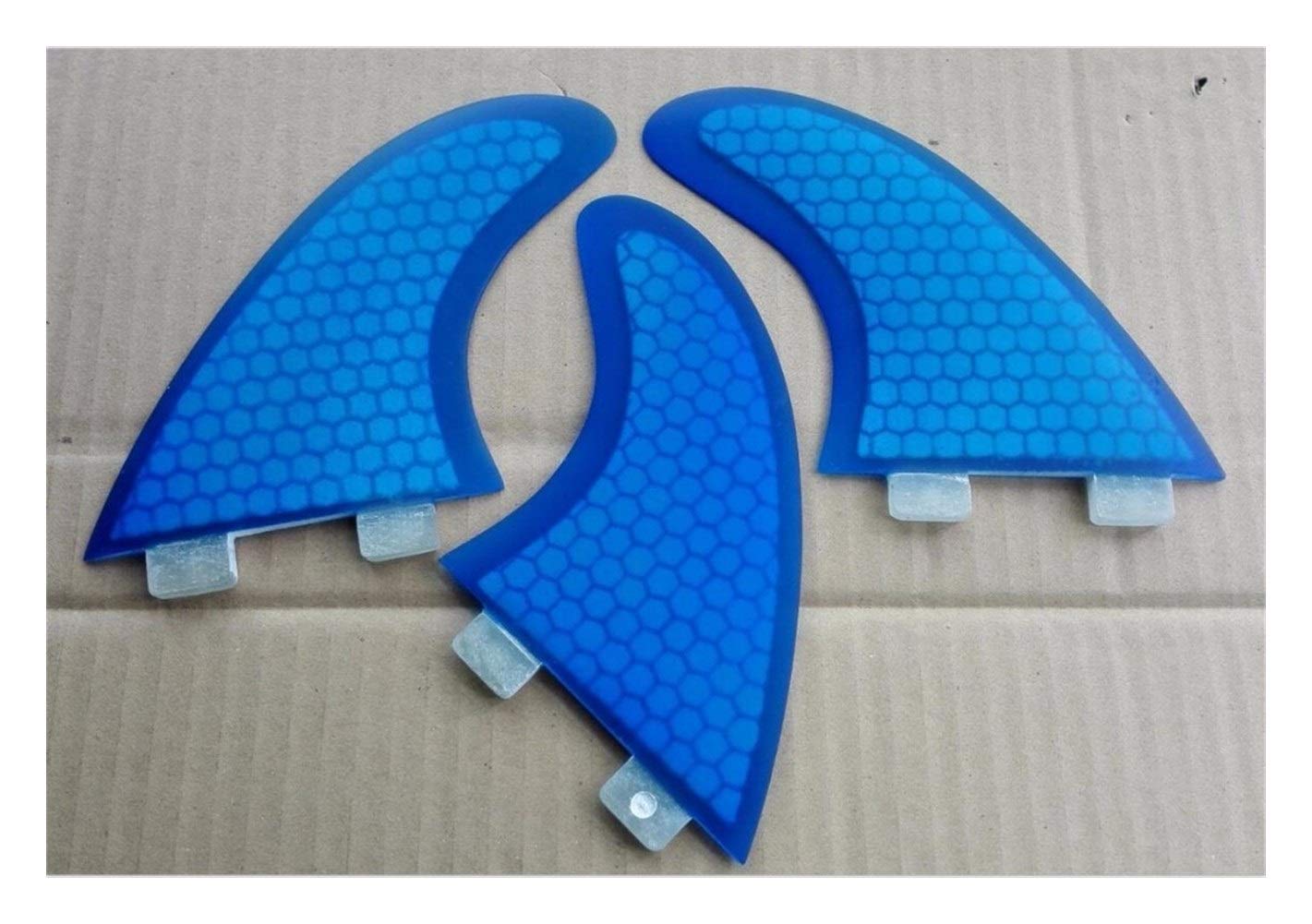 Surf Fin de Fibra de Vidrio Honey Comb Surf Aletas/Aletas Tabla de Surf (Color : 2)