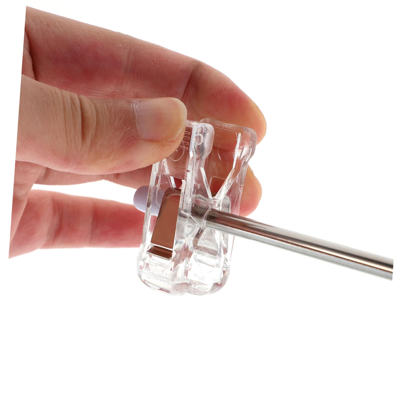 Soporte de Fondo de Mesa Ajustable de Acero Inoxidable en T