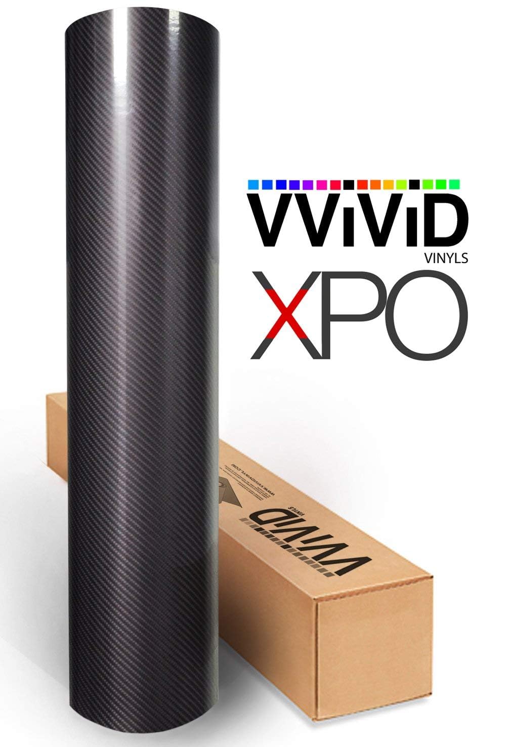 Amazon.com: VViViD Tek R Black Carbon Fibre High Gloss Vinyl Wrap