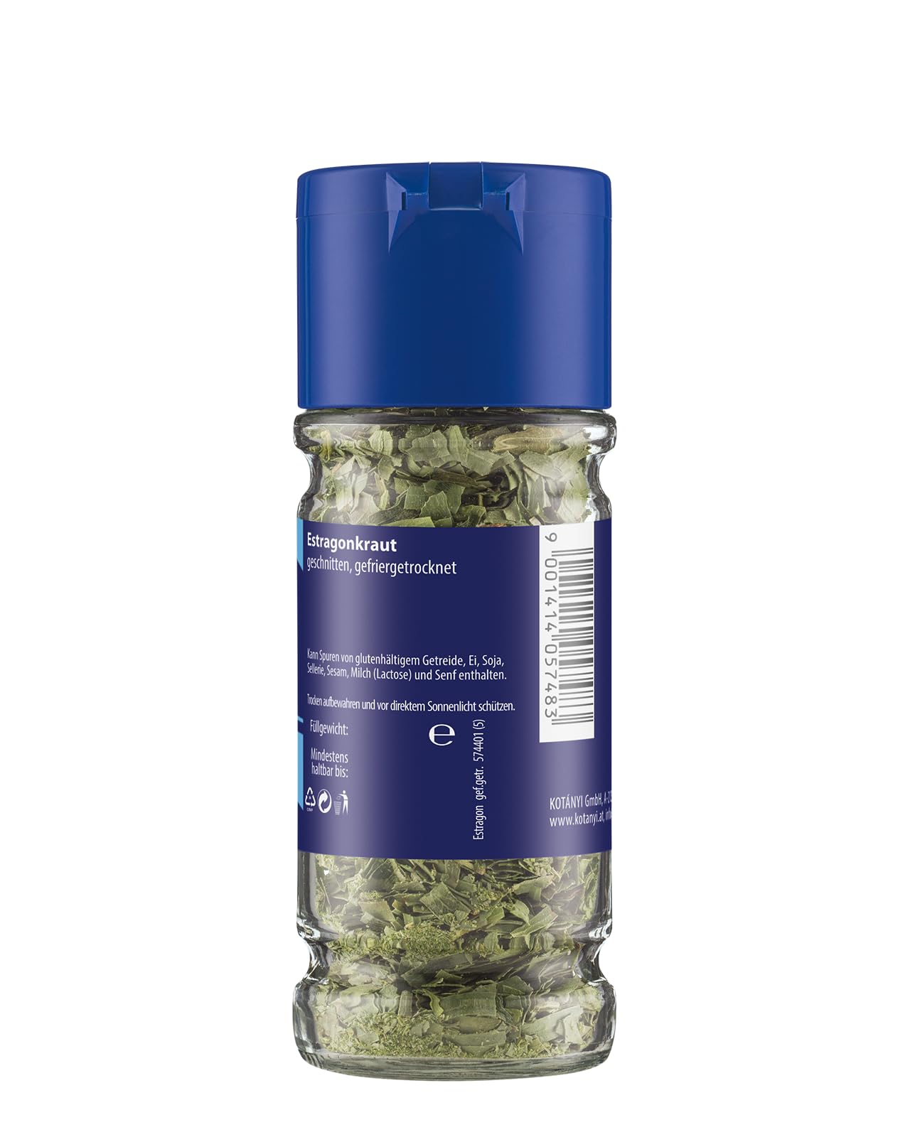 Kotanyi Estragon gefriergetrocknet, 4er Pack (4 x 7 g) Lebensmittel & Getränke