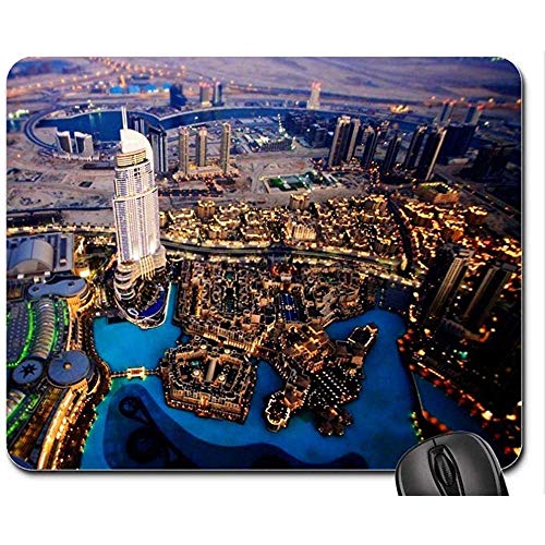 Preisvergleich Produktbild Dubai Focal Sky View Mauspad / Mauspad, Mousepad Wolkenkratzer Mauspad / Mauspad