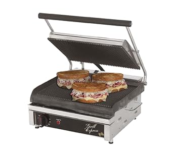 Star GX14IG Grill Express 14" Grooved Sandwich Grill