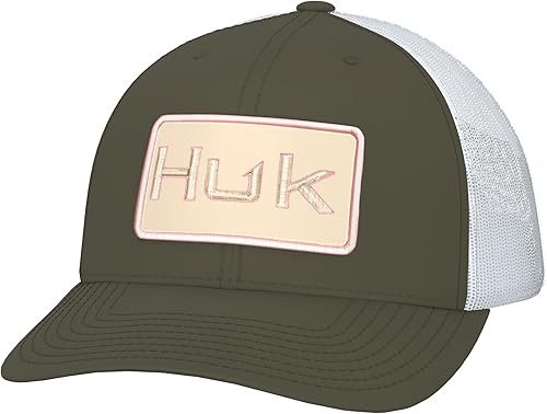HUK Gorra de pesca con snapback antirreflejos para mujer