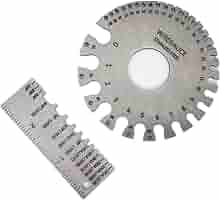 2 Pcs Thickness Gauge Electrical Wire Measuring Tool