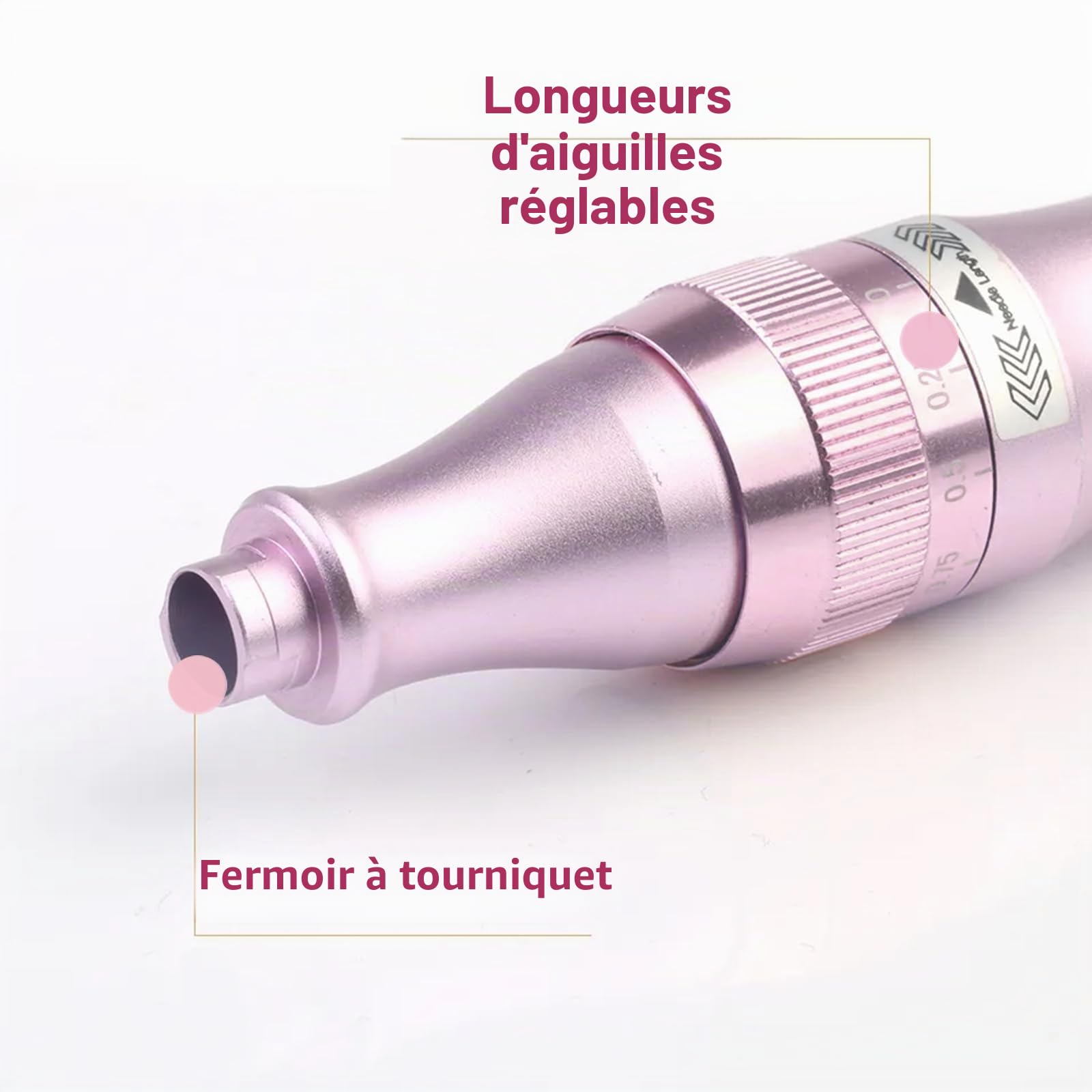Dr.pen Ultima M7 Microneedling, Appareil Électrique Authentique de Microneedling, Micro Rouleau Derma Automatique pour les Soins de la Peau, avec Cartouches 12 Pin x 12 & 36 Pin x 10