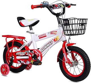 FUFU Kids Bikes, Sizes 12", 14", 16", 18", 2 Colors, With Stabilizer And Bracket, Blue, Red