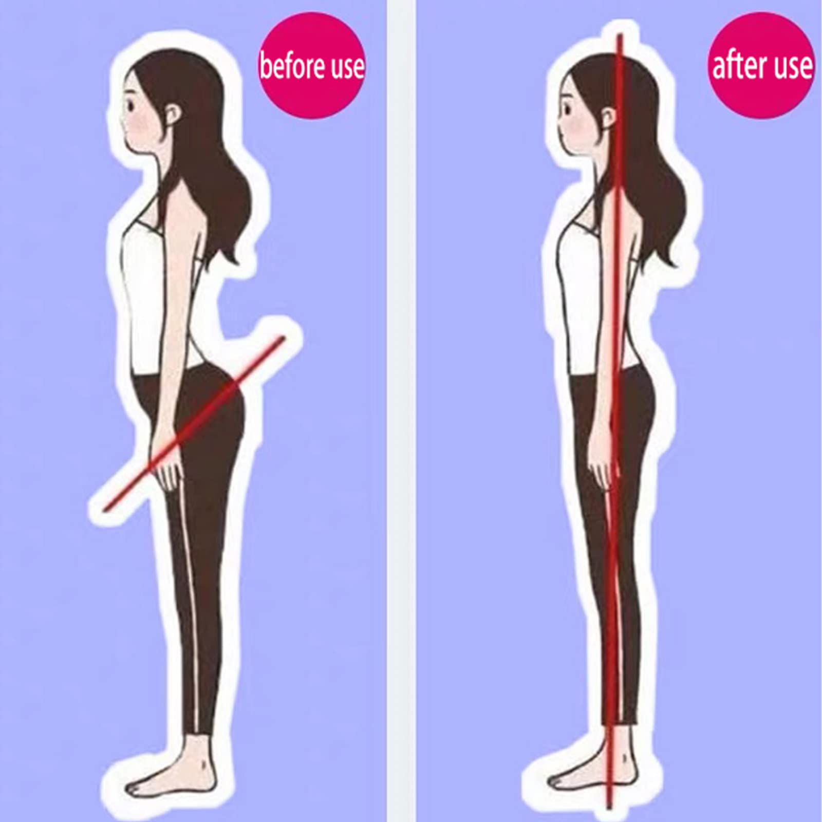 Cinturón sacroilíaco Soporte Ajustable para la Parte Inferior de la Espalda para aliviar el Dolor del nervio Lumbar pélvico Malestar en Las piernas Postura Soporte para el Embarazo Mejora la