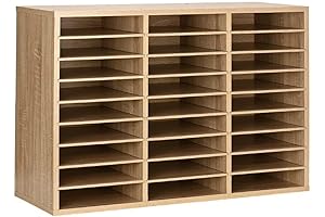 AdirOffice Wooden Classroom Mailbox: A Reliable Storage Solution for Schools