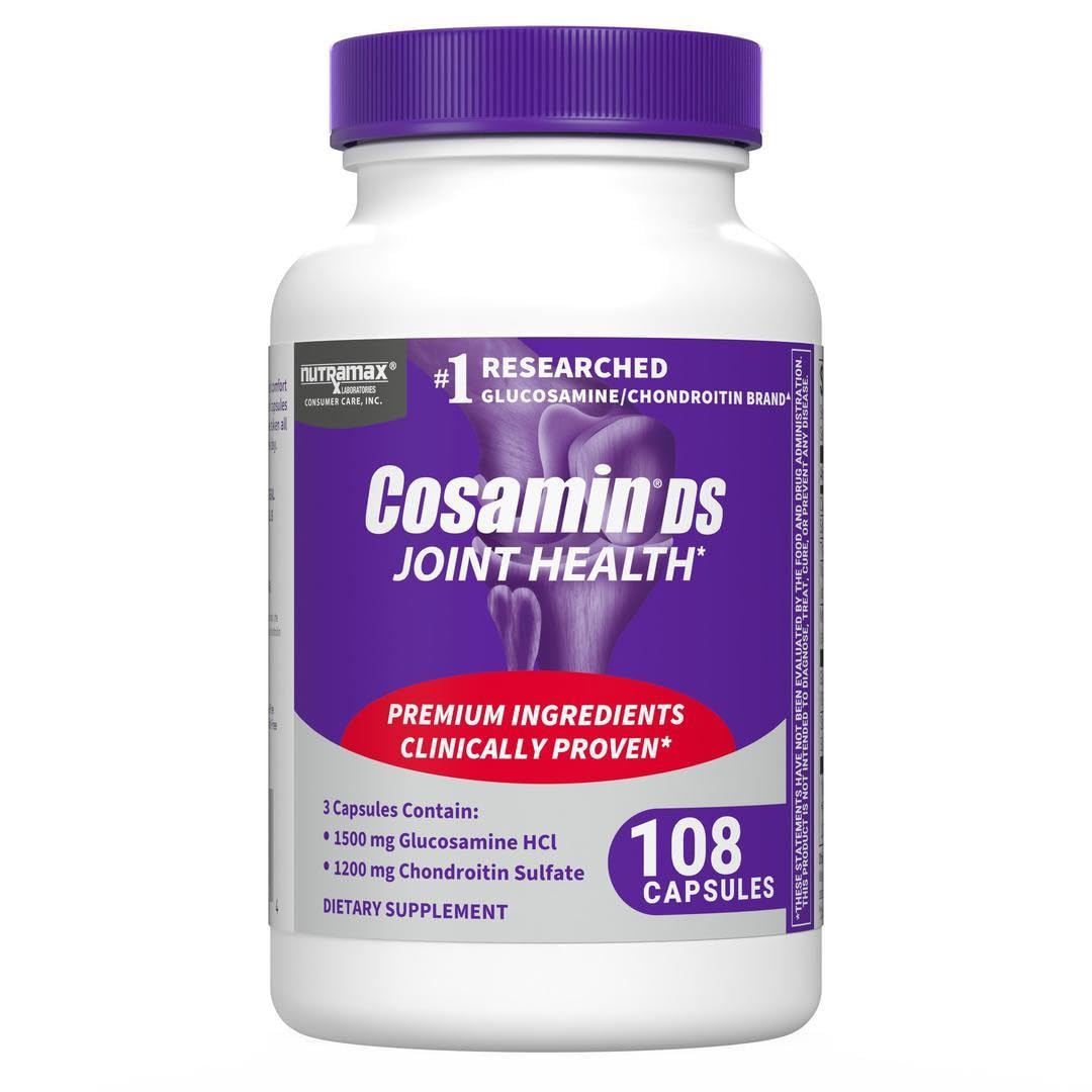 Nutramax Laboratories Cosamin DS for Humans (108 Capsules)