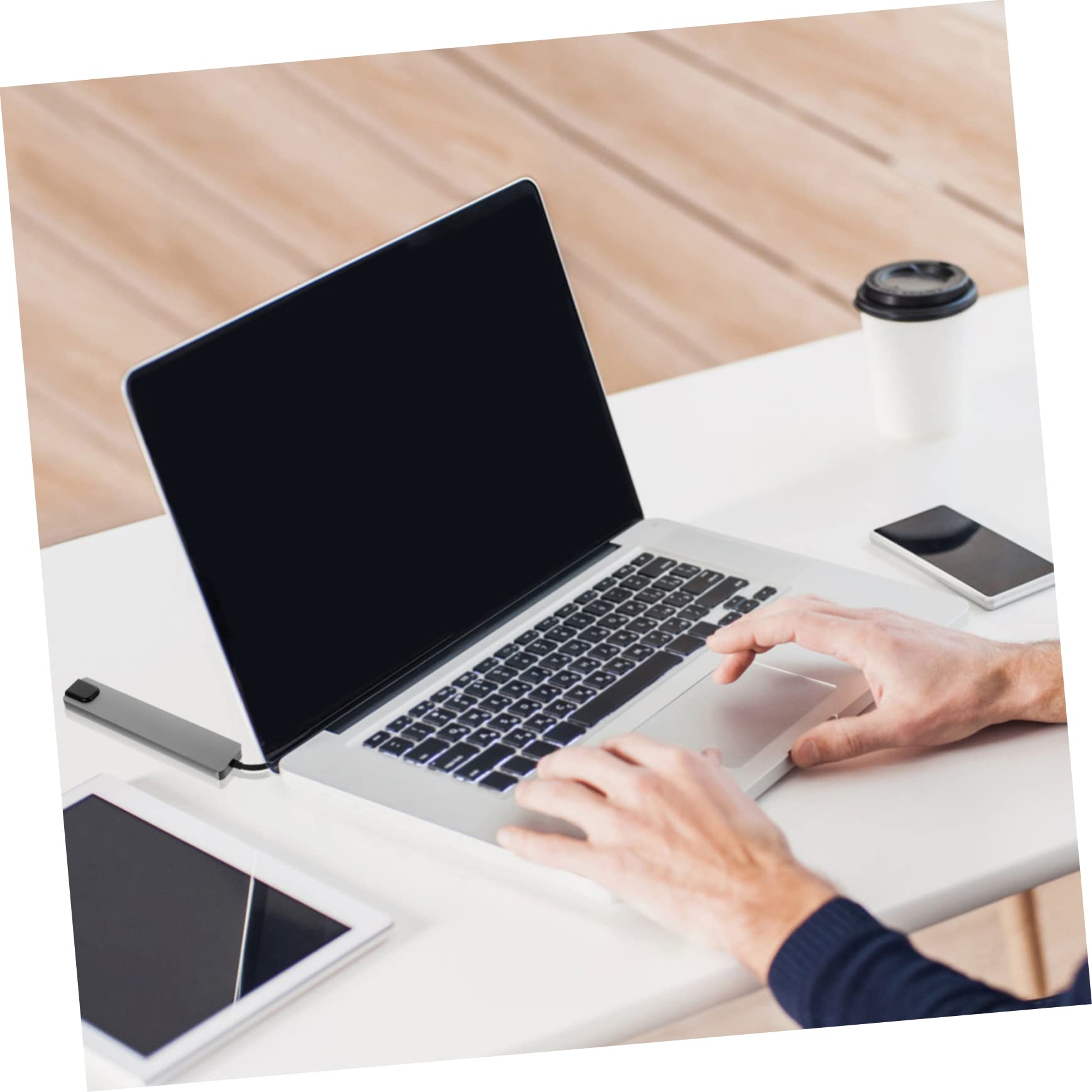 OSALADI 3pezzi Docking Station Usb-c Compatta Con Uscita Adattatore Pratico Per Computer e Laptop Connettività Facile Driver