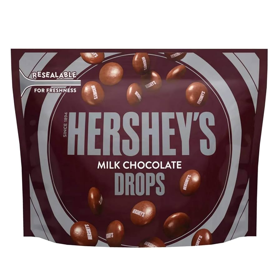 Amazon | Hershey's Milk Chocolate Drops Candy - 7.6oz