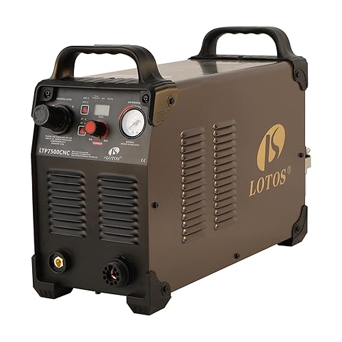 Lotos Supreme LTP7500CNC - Cortador de plasma digital sin contacto con arco piloto CNC soporta altura de antorcha THC 220 250 V corte limpio de 1