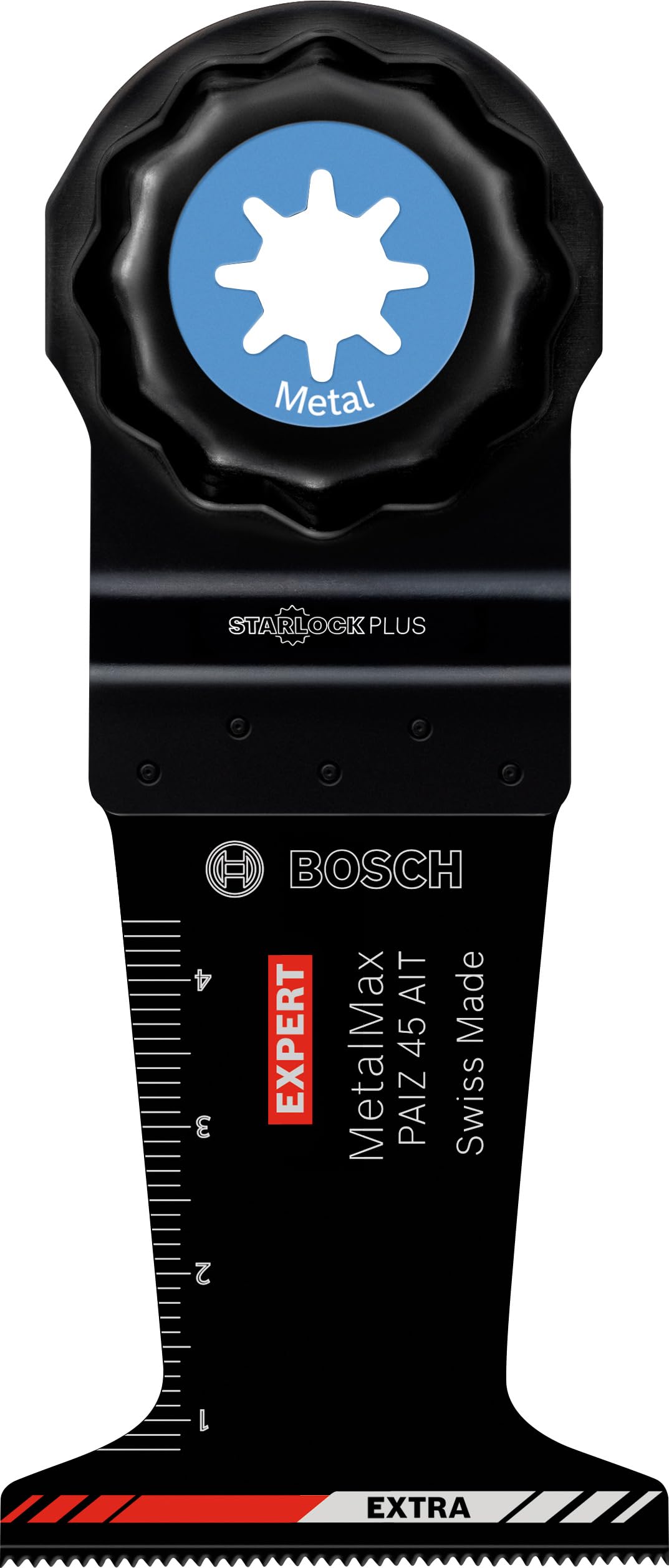 Bosch Professional 1x Lame per Utensili Multifunzione Expert MetalMax PAIZ 45 AIT per Acciaio, Acciaio Inossidabile, Larghezza 45 mm, Accessorio Utensile Multifunzione