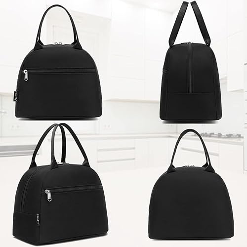 Miniatura 5 de FlowFly Lonchera térmica y hielera, organizador de mano para mujereshombres, color negro