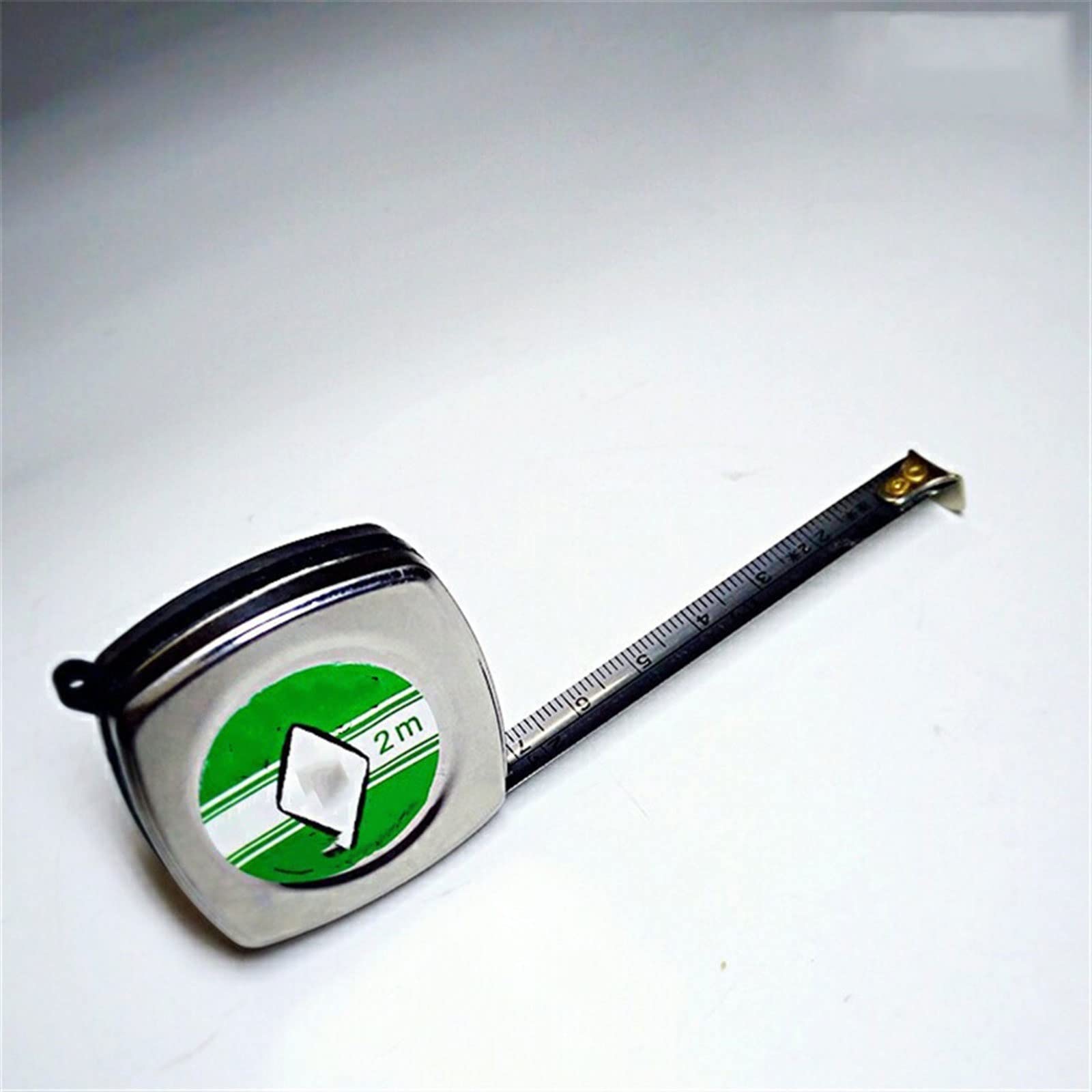 Cinta métrica, Cinta métrica retráctil Cinta métrica portátil Mini Bolsillo Tela de Costura de Metal publicado Medida a Medida Herramienta for Trabajar la Madera