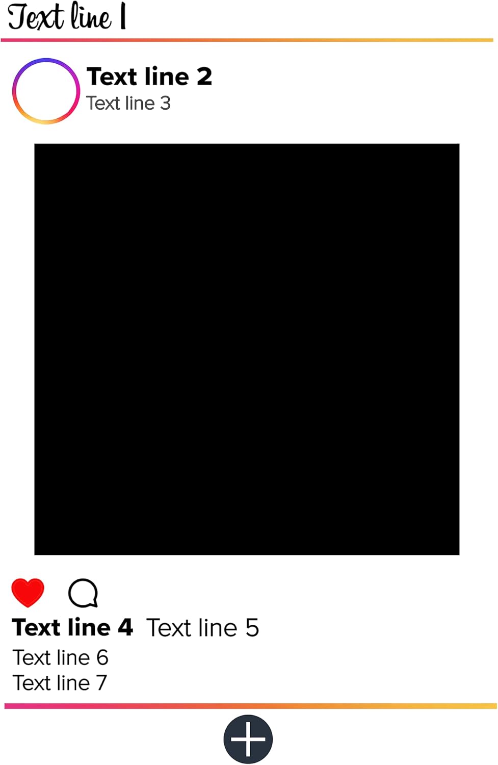 DesignThatSign Photo Frame Cutout, Great for Birthday, Graduation, Bridal Shower Events, Social Media Template, Customize with Your info 2 Sizes to Choose