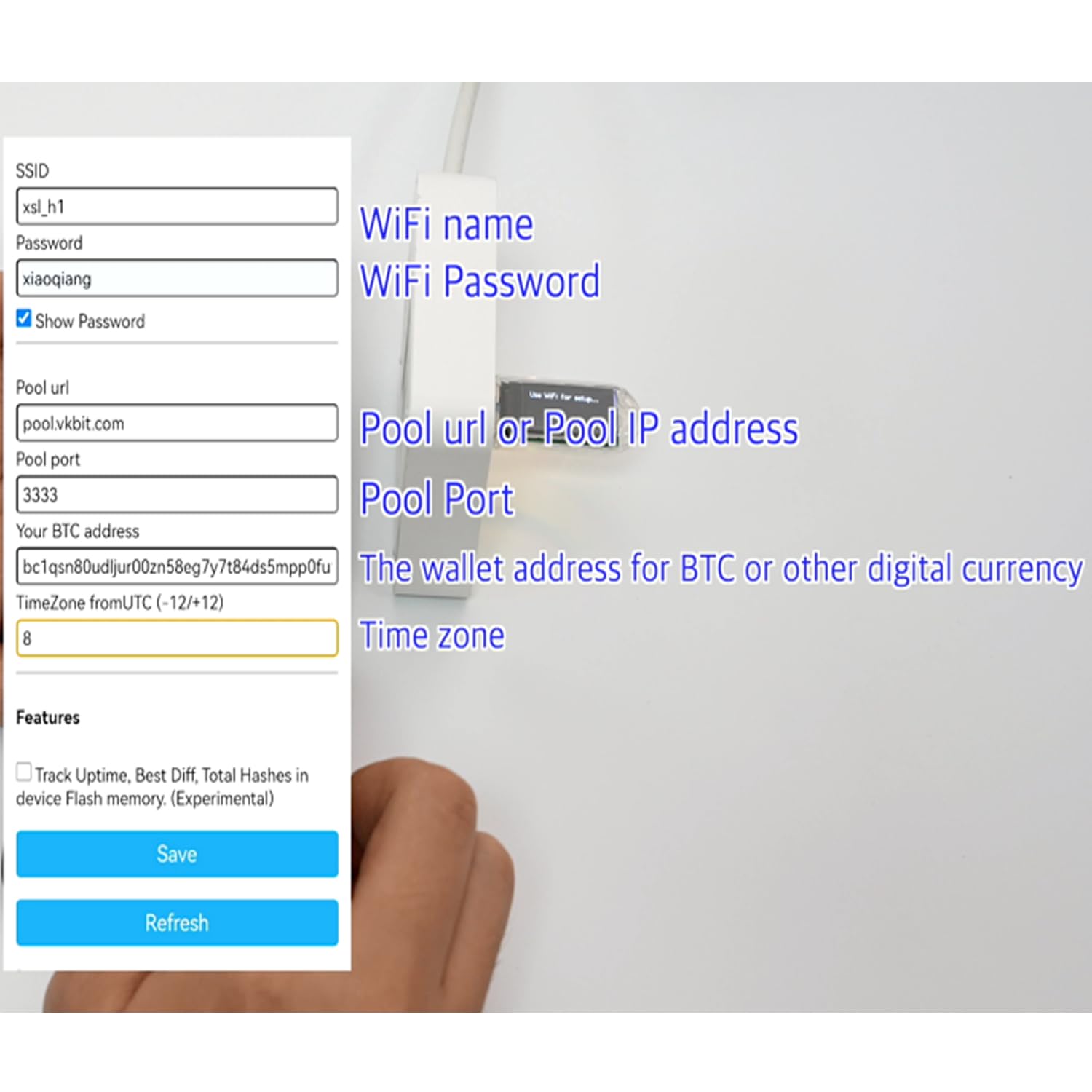 Lucky Miner LV03 Mini USB Bitcoin Miner Machine 74KH/s Hashrate Solo Miner  BTC Lottery Mining Device with LCD Display Miner SHA-256 Algorithm Crypto  Miner : Amazon.sg: Electronics