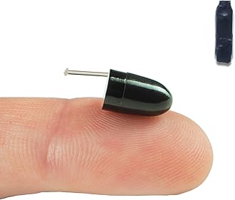 PingaOcultoSpy Earpiece Bluetooth Wireless Earphones Invisible Hidden Mini Headset Exam Phone Microphone - Secret Earphone Micro Listening Device Ear (Spy Earpiece Vip Pro UltraMini Bluetooth Piece)