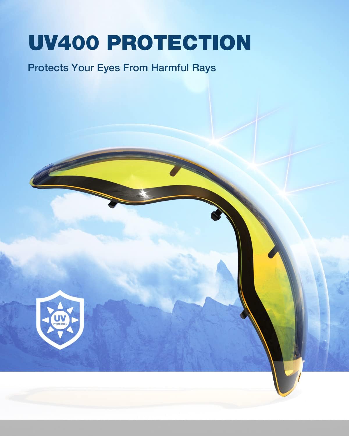 ZIONOR X Ski Snowboard Snow Goggles Replacement Lenses - Image 3