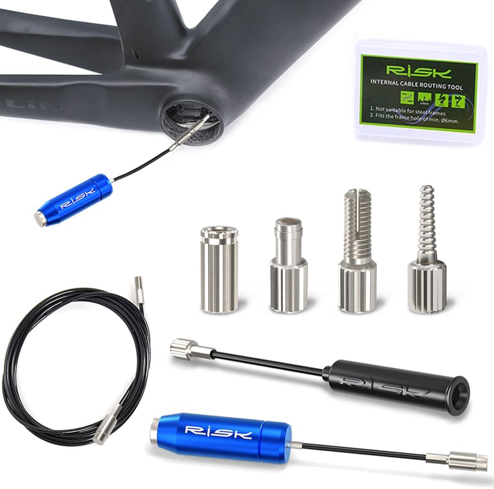 CYSKY Bike Internal Cable Routing Tool Kit - Cable Guide Kit - for Shifter Cable and Brake Line Easily Through the Frame