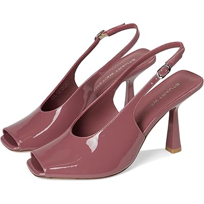 Stuart Weitzman Val Slingback 85 dusty berry
