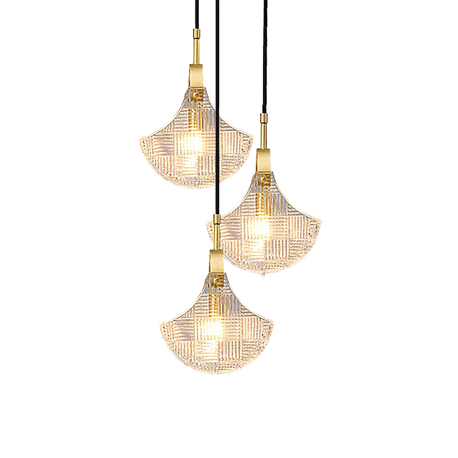 Lustre Nordique en Cuivre 40 cm : Éclairer un Grand Salon Moderne