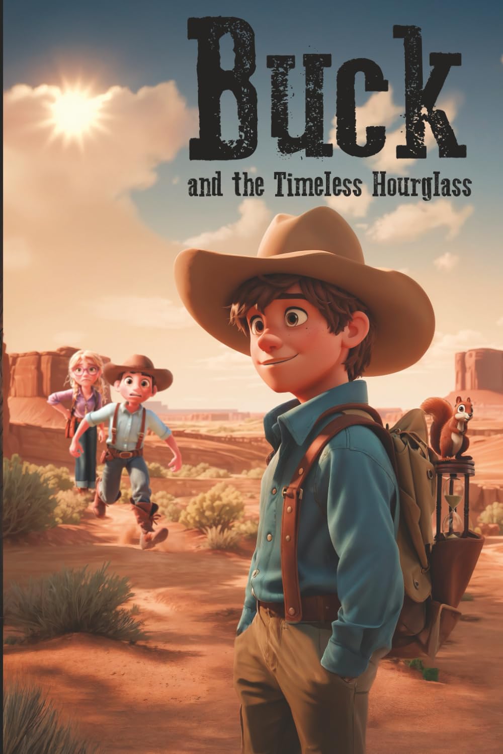 Buck and the Timeless Hourglass: A Wild West Time-Travel Adventure for Kids (Buck Carson Adventures, Book 2)