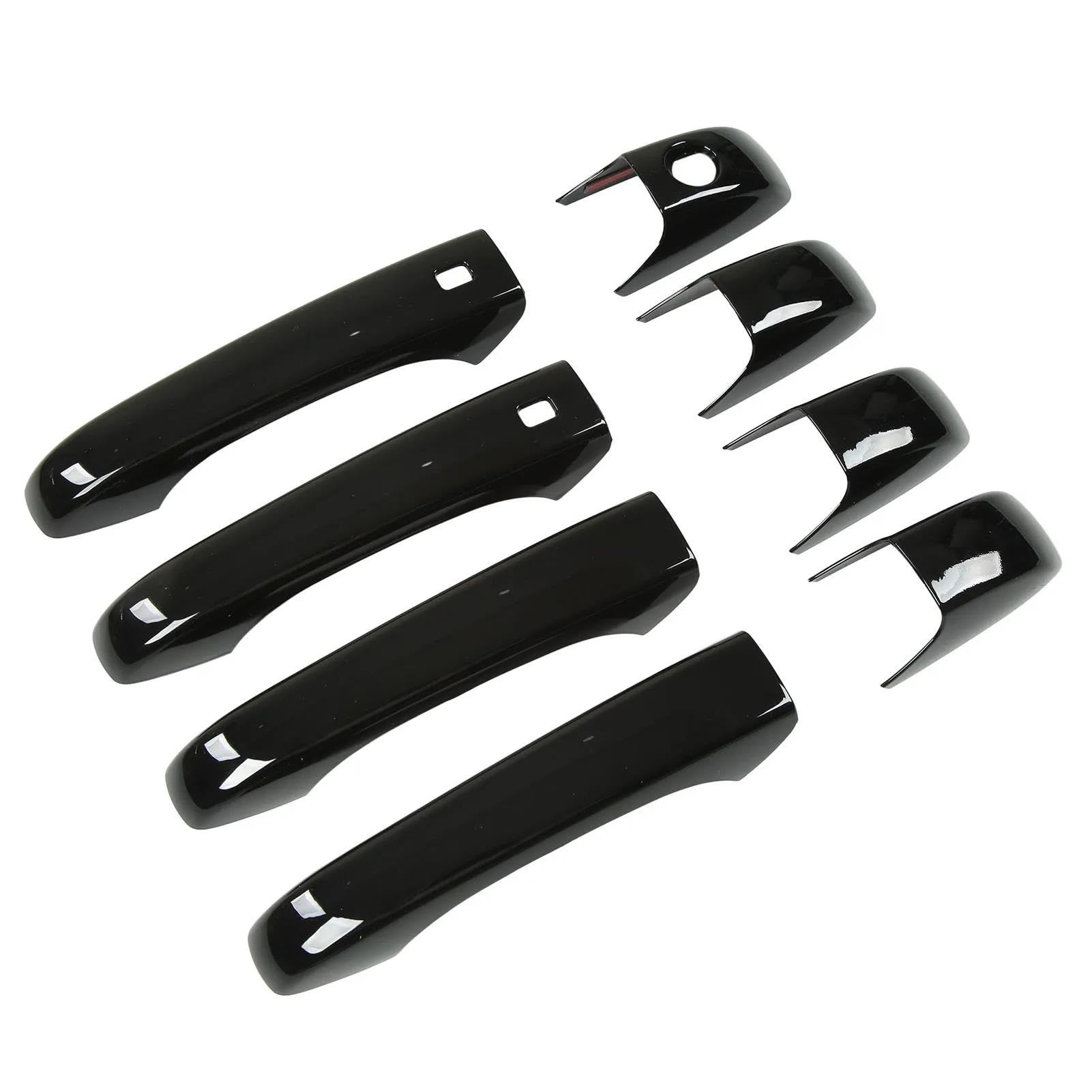 Nmjlqw One Color Car Exterior Door Handle Trim Cover Parts Accessories For Grand For Cherokee Wk2 Wl 2011-2022