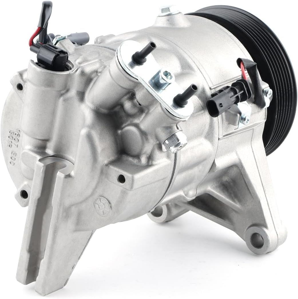 Air Condition AC Compressor with A/C Clutch Compatible with CO-22224C Fits for Compatible with B-uick LaCrosse 2012 3.6L, C-adillac SRX 2012-2013, S-RX 2014-2016 AC Compressor
