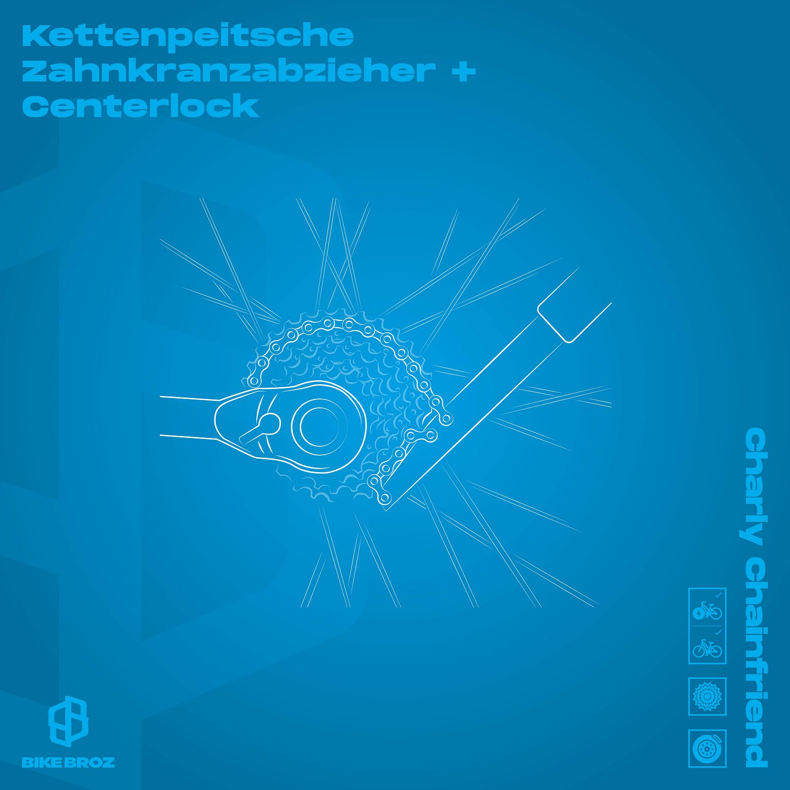 FREILAUF REPARATUR SET, 3-TLG, CHARLY CHAINFRIEND 3-TLG - 4