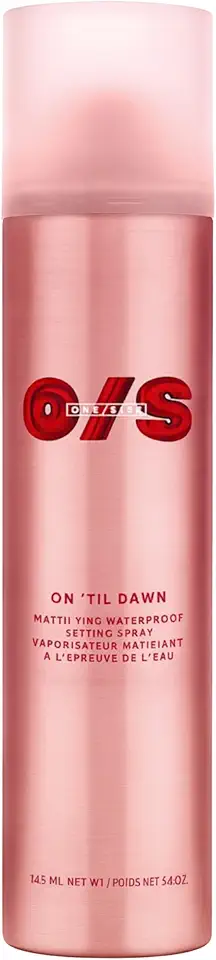 One Size On 'Til Dawn Mattifying Waterproof Setting Spray 3.4 oz / 143 mL