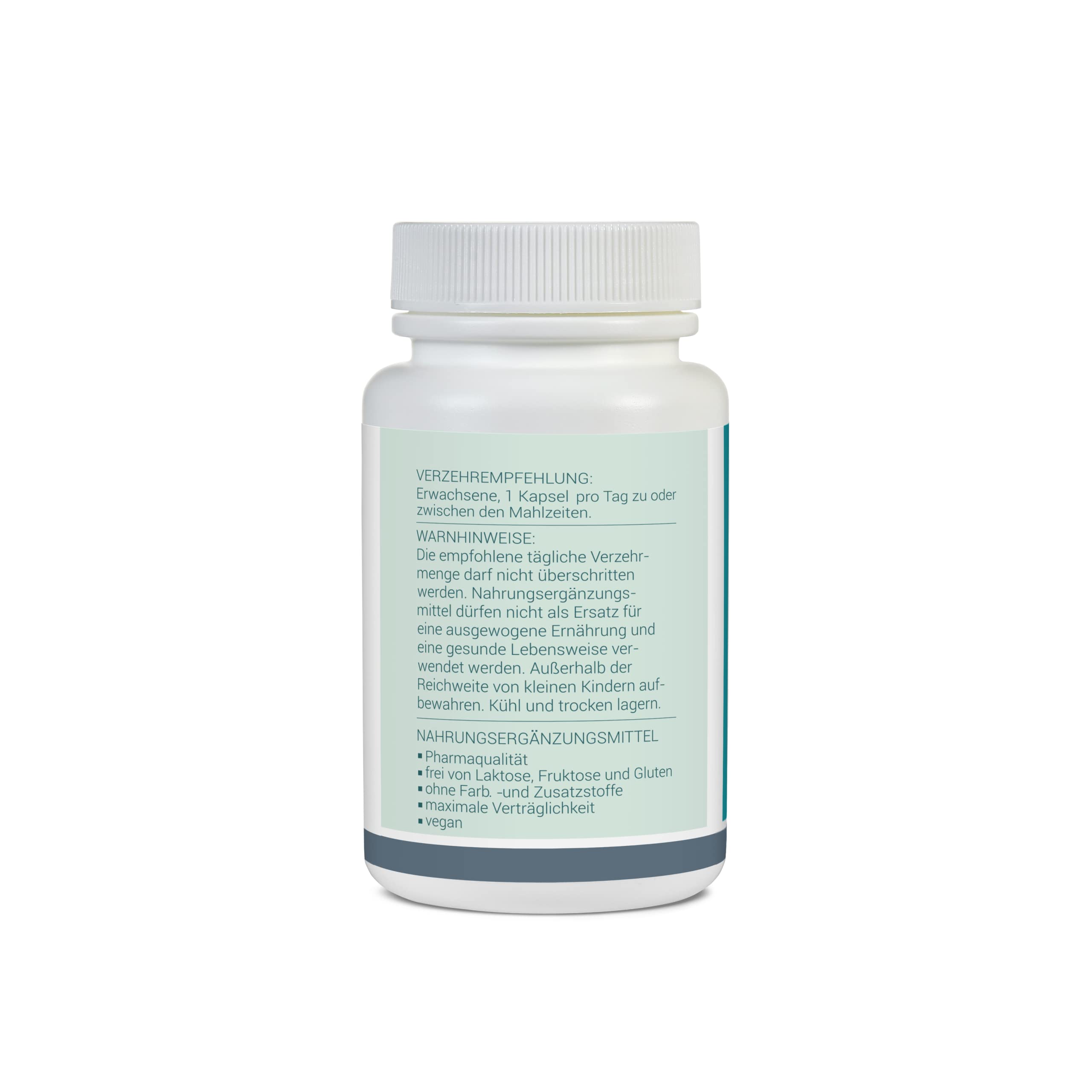 Acide hyaluronique - 60 gélules (1 capsule contient 300 mg d'acide hyaluronique) - Qualité pharmaceutique - Sans additifs - Substances pures et de qualité supérieure