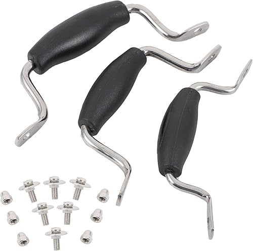 3 manijas de tapa de olla de acero inoxidable para tapa de olla de agarre superior, perilla universal de repuesto para tapa de utensilios de cocina