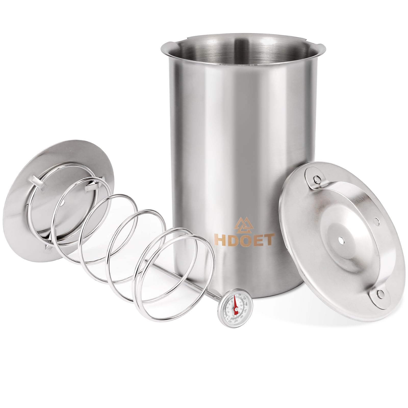 HDOET Deli Meat Press Mold for Deli Meats Lunch Meat Press Mold for Deli Meats Multipurpose Stainless Steel Lunch Meat Press Sandwich Homemade Ham Maker