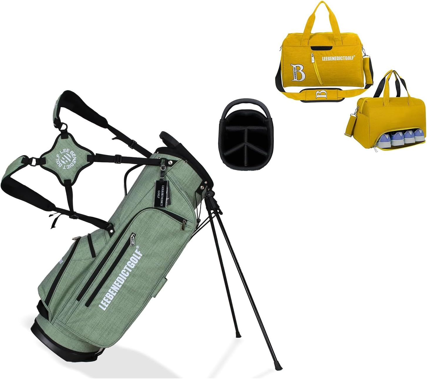 Golf Bags with Stand for Men and Women,Travel Tote Bag for Waterproof Lightweight Carry-On Workout