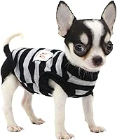 Vista 11 de Lophipets camisas para perros pequeños 100% algodón a rayas para cachorros perros Chihuahua