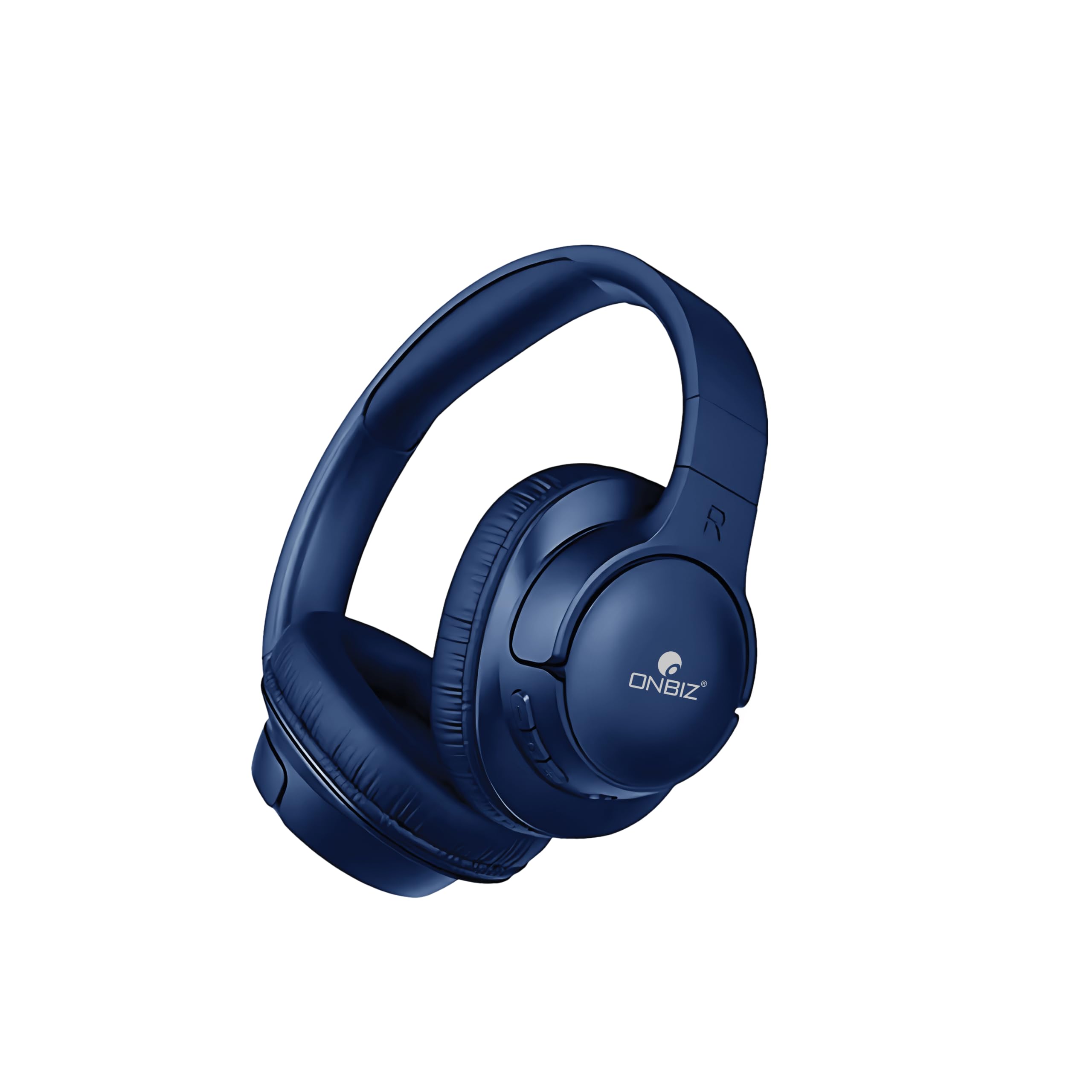 Premium Wired and Wireless Headphone, Bluetooth V5.4, Soft & Comfortable Cusions, Power Bass, 35+Hrs of Playtime, Blue-image-14