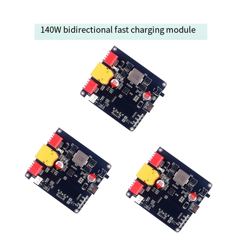 Módulo de Carga Rápida PD3.1 IP2366 de 140 W para Baterías de Litio 2S-6S con Funcionalidad Bidireccional